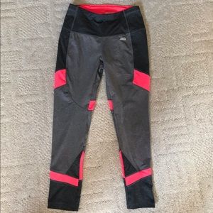 Avia Pink and Gray workout Leggings